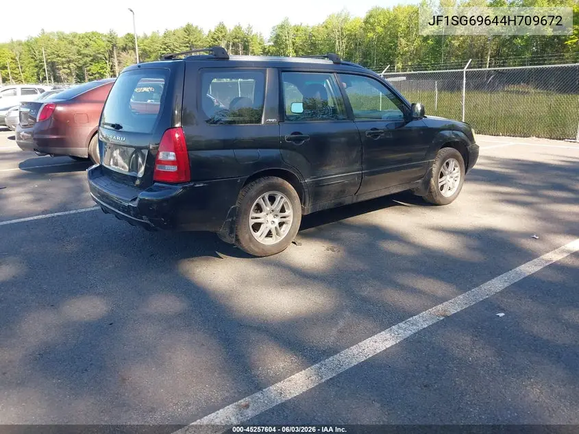 2004 Subaru Forester 2.5Xt VIN: JF1SG69644H709672 Lot: 45257604