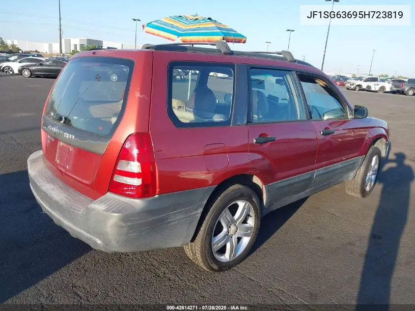 JF1SG63695H723819 2005 Subaru Forester 2.5X