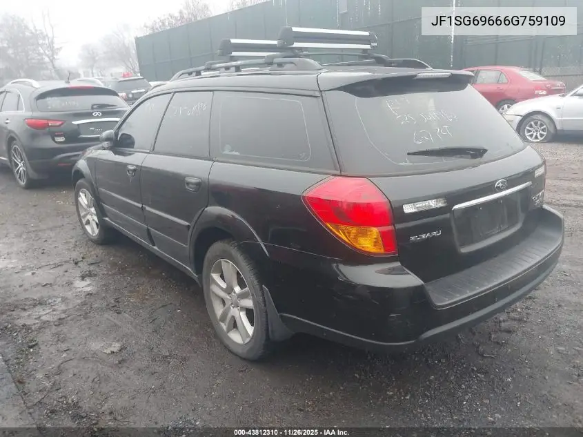 JF1SG69666G759109 2006 Subaru Forester 2.5Xt Limited