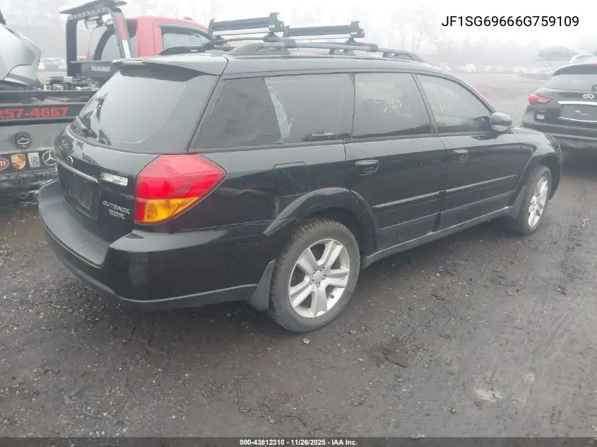 JF1SG69666G759109 2006 Subaru Forester 2.5Xt Limited