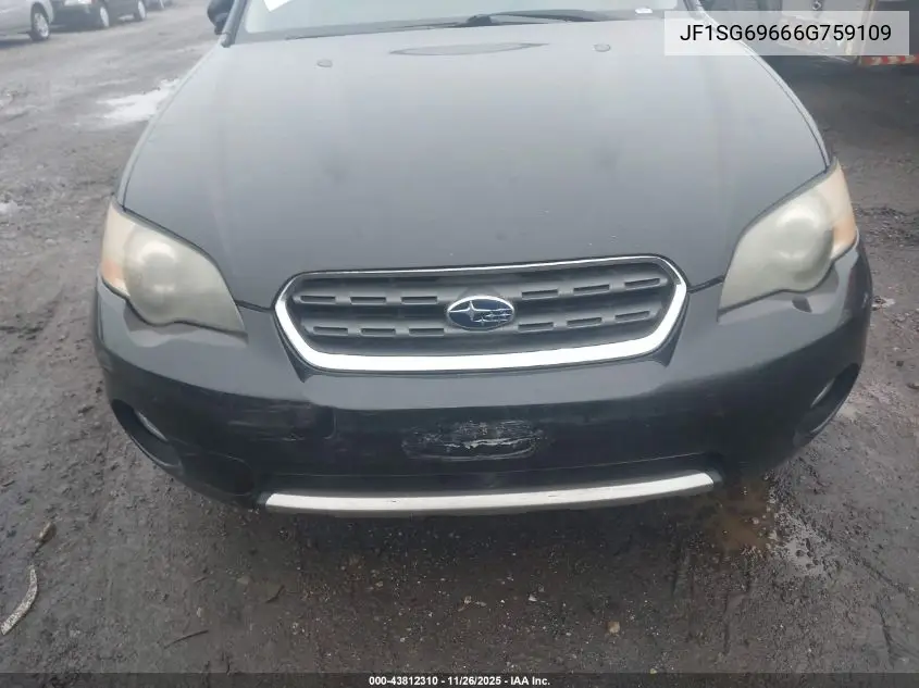 JF1SG69666G759109 2006 Subaru Forester 2.5Xt Limited