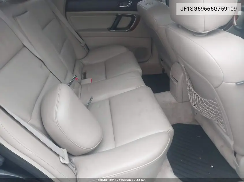 JF1SG69666G759109 2006 Subaru Forester 2.5Xt Limited