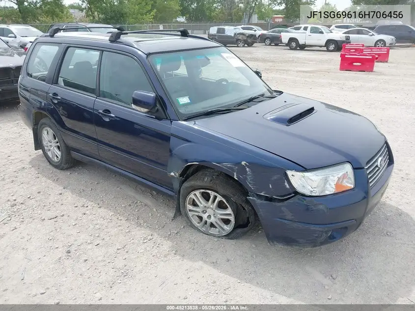 2006 Subaru Forester 2.5Xt Limited VIN: JF1SG69616H706456 Lot: 45213538