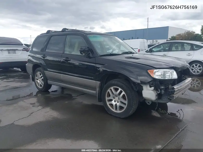2006 Subaru Forester 2.5X L.l. Bean Edition VIN: JF1SG67626H756169 Lot: 45237044