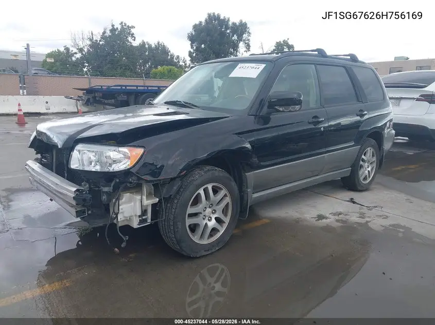 2006 Subaru Forester 2.5X L.l. Bean Edition VIN: JF1SG67626H756169 Lot: 45237044