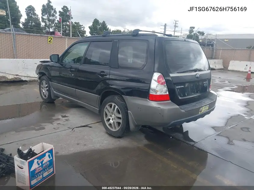 2006 Subaru Forester 2.5X L.l. Bean Edition VIN: JF1SG67626H756169 Lot: 45237044