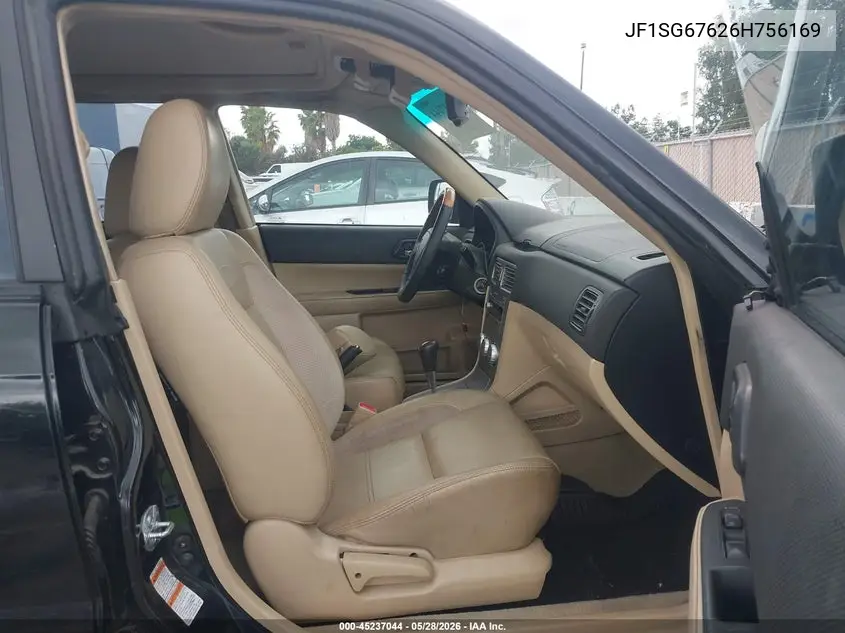 2006 Subaru Forester 2.5X L.l. Bean Edition VIN: JF1SG67626H756169 Lot: 45237044