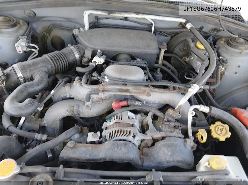 JF1SG67606H743579 2006 Subaru Forester 2.5X L.l. Bean Edition