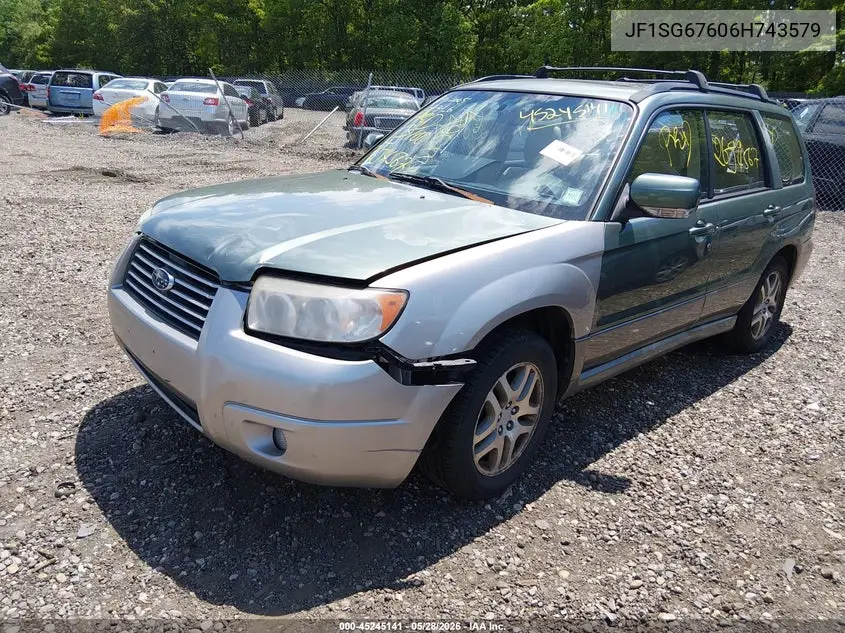 JF1SG67606H743579 2006 Subaru Forester 2.5X L.l. Bean Edition