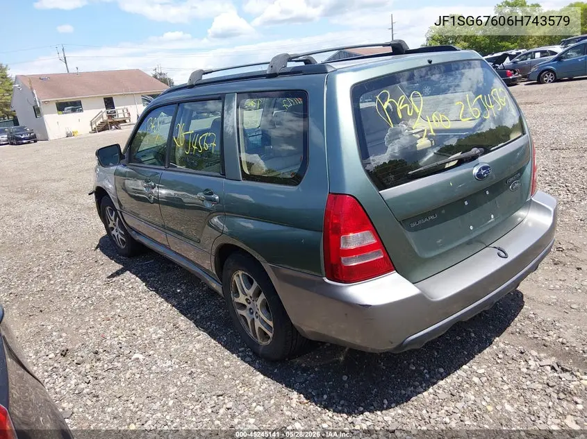 JF1SG67606H743579 2006 Subaru Forester 2.5X L.l. Bean Edition