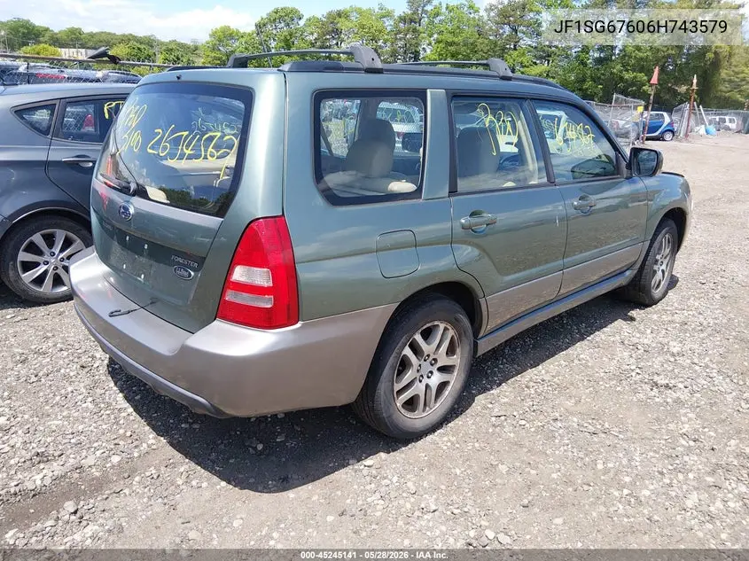 JF1SG67606H743579 2006 Subaru Forester 2.5X L.l. Bean Edition