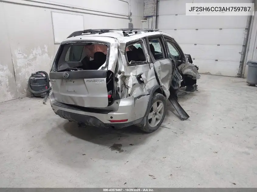 JF2SH6CC3AH759787 2010 Subaru Forester 2.5X Premium