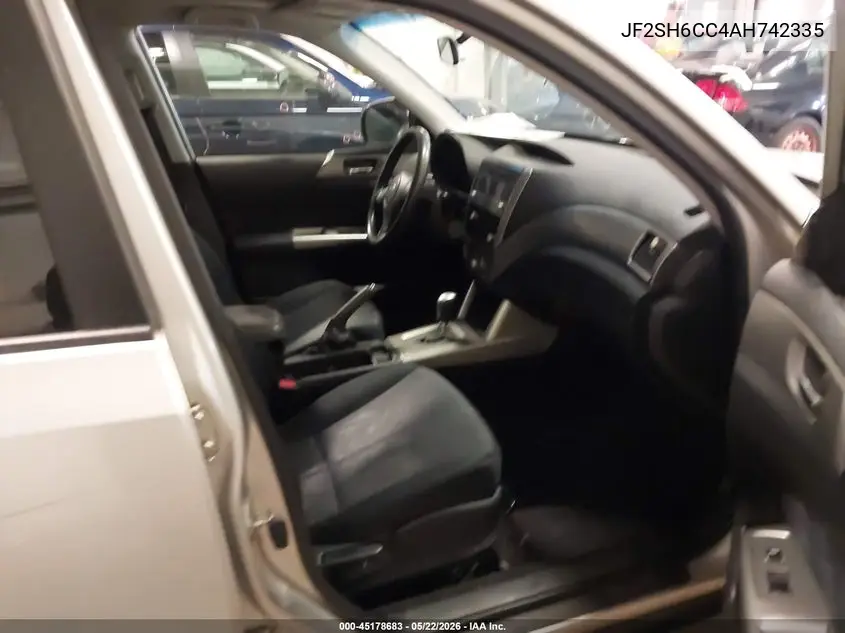 2010 Subaru Forester 2.5X Premium VIN: JF2SH6CC4AH742335 Lot: 45178683