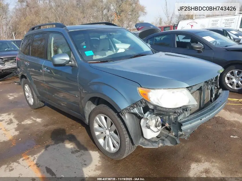 JF2SHBDC0BH743426 2011 Subaru Forester 2.5X Premium