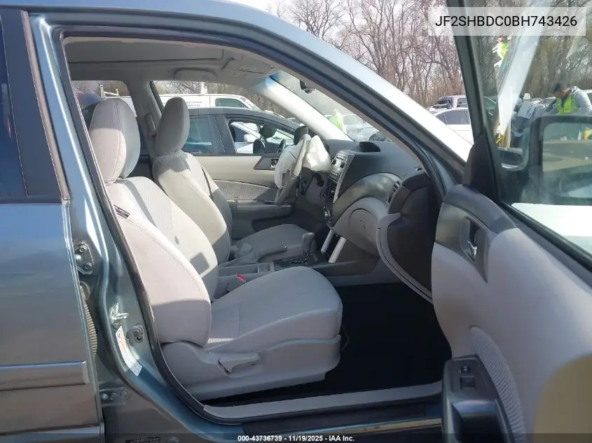 JF2SHBDC0BH743426 2011 Subaru Forester 2.5X Premium