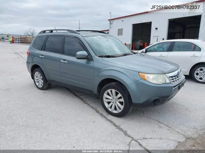 2011 Subaru Forester 2.5X Premium VIN: JF2SHBCC7BH782337 Lot: 44841599