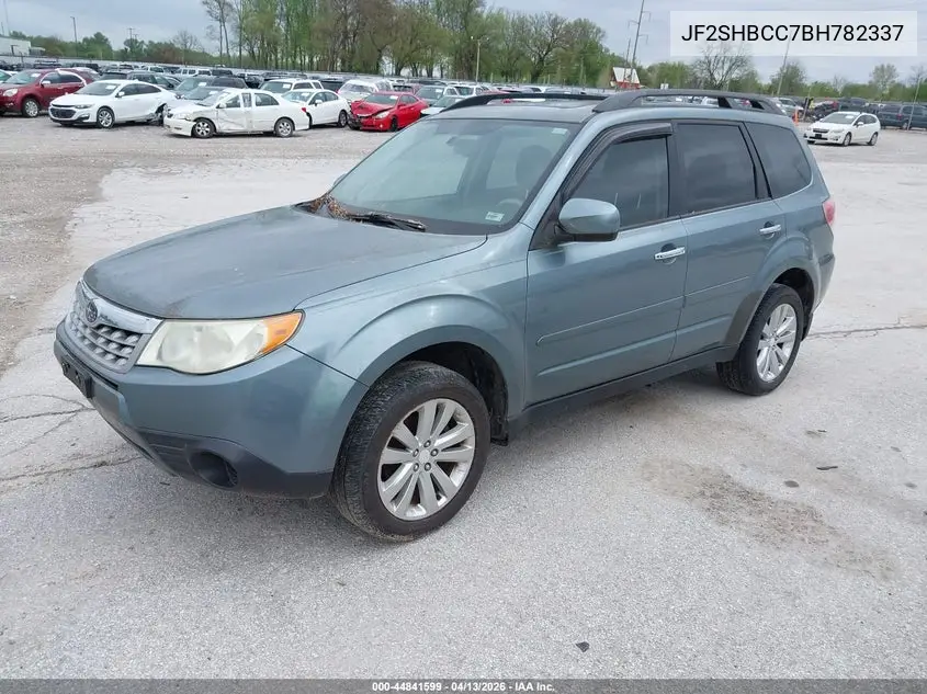 2011 Subaru Forester 2.5X Premium VIN: JF2SHBCC7BH782337 Lot: 44841599