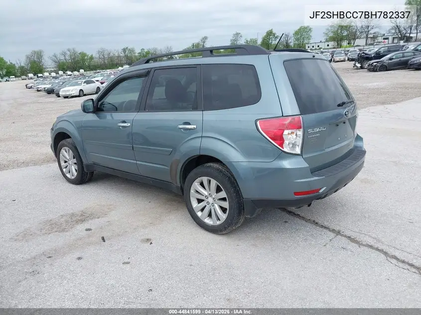 2011 Subaru Forester 2.5X Premium VIN: JF2SHBCC7BH782337 Lot: 44841599