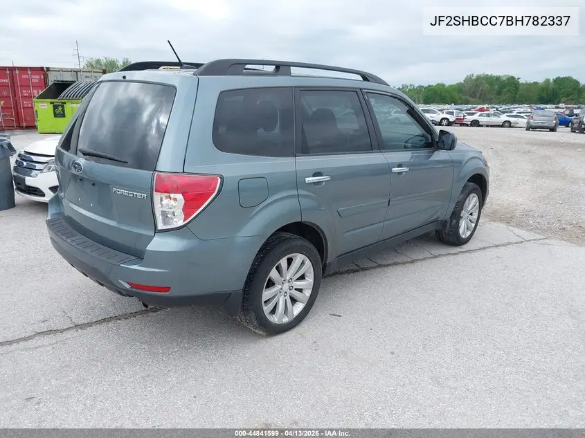 2011 Subaru Forester 2.5X Premium VIN: JF2SHBCC7BH782337 Lot: 44841599
