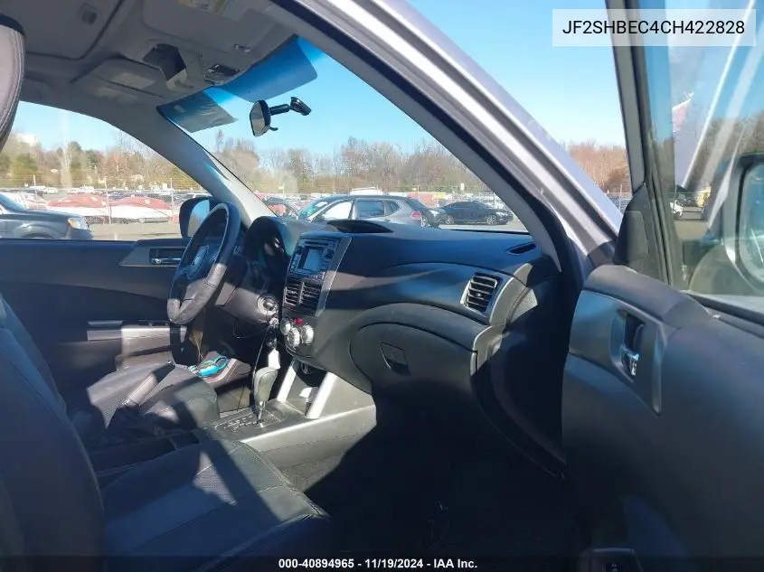JF2SHBEC4CH422828 2012 Subaru Forester 2.5X Limited