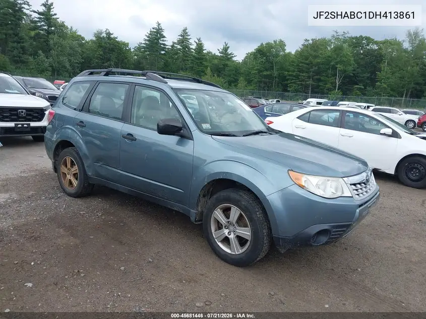 2013 Subaru Forester 2.5X VIN: JF2SHABC1DH413861 Lot: 45681446