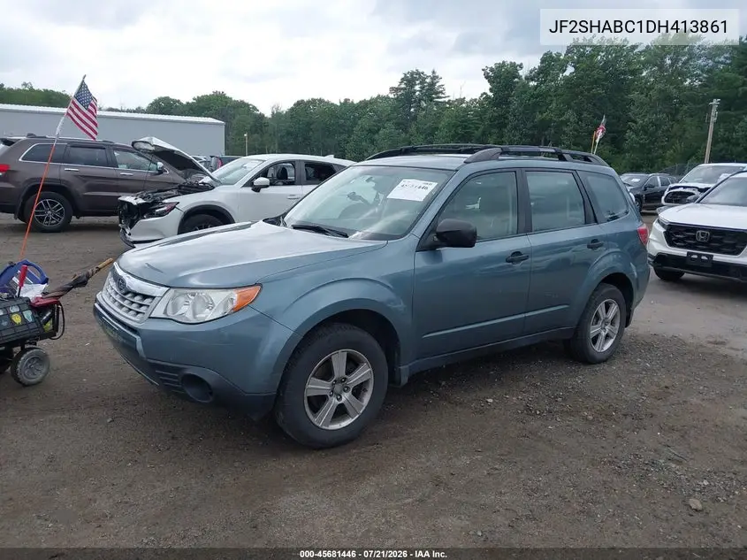 2013 Subaru Forester 2.5X VIN: JF2SHABC1DH413861 Lot: 45681446