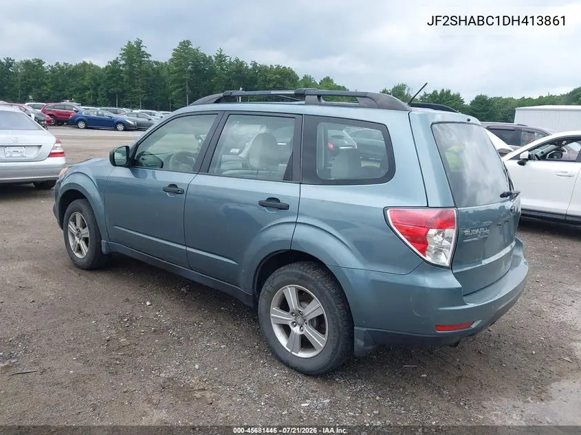 2013 Subaru Forester 2.5X VIN: JF2SHABC1DH413861 Lot: 45681446