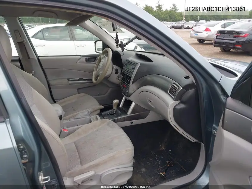 2013 Subaru Forester 2.5X VIN: JF2SHABC1DH413861 Lot: 45681446