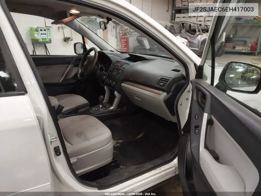 JF2SJAEC6EH417003 2014 Subaru Forester 2.5I Premium