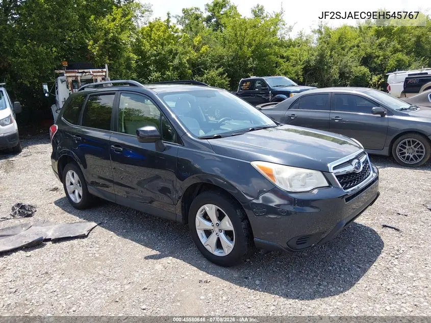 2014 Subaru Forester 2.5I Premium VIN: JF2SJAEC9EH545767 Lot: 45580646
