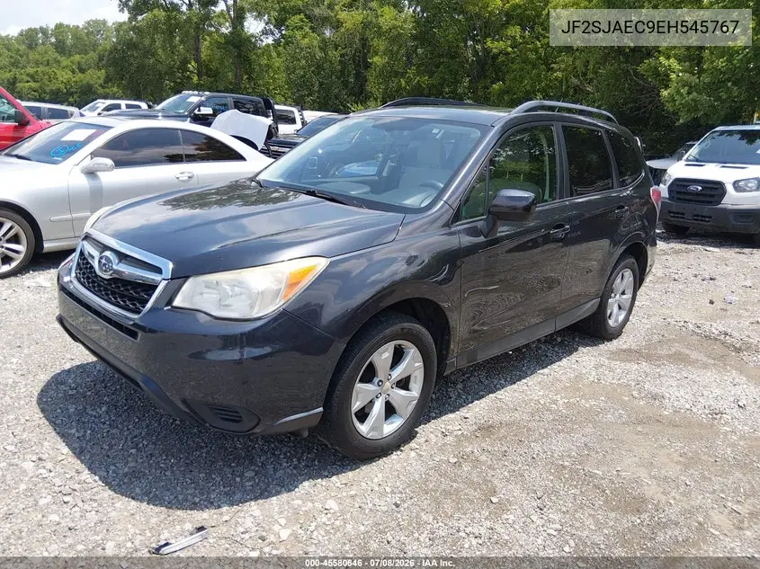 2014 Subaru Forester 2.5I Premium VIN: JF2SJAEC9EH545767 Lot: 45580646