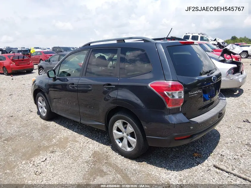 2014 Subaru Forester 2.5I Premium VIN: JF2SJAEC9EH545767 Lot: 45580646