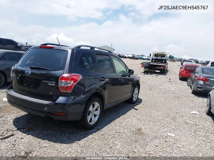 2014 Subaru Forester 2.5I Premium VIN: JF2SJAEC9EH545767 Lot: 45580646