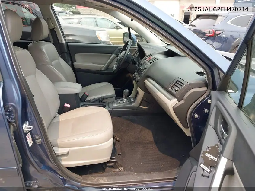 2014 Subaru Forester 2.5I Limited VIN: JF2SJAHC2EH470714 Lot: 45605352