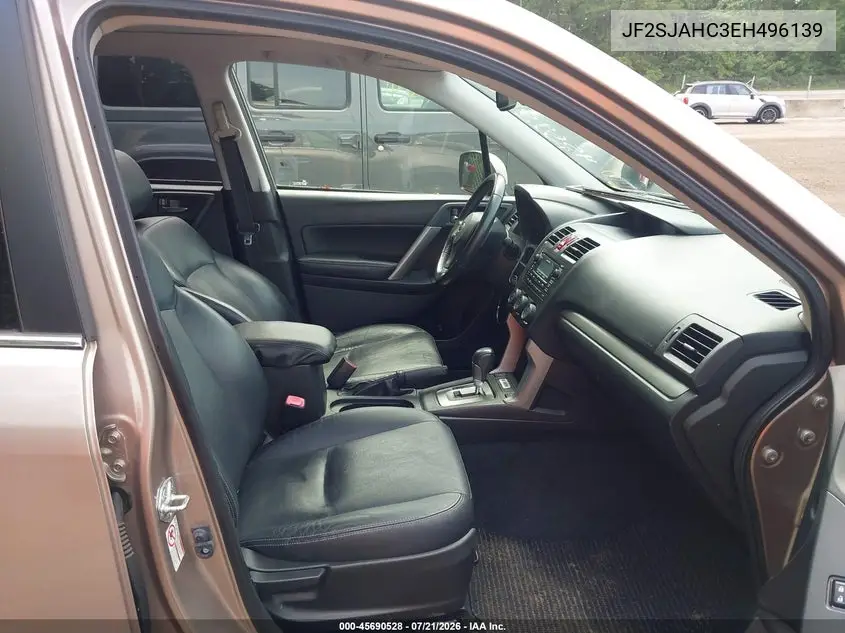 2014 Subaru Forester 2.5I Limited VIN: JF2SJAHC3EH496139 Lot: 45690528