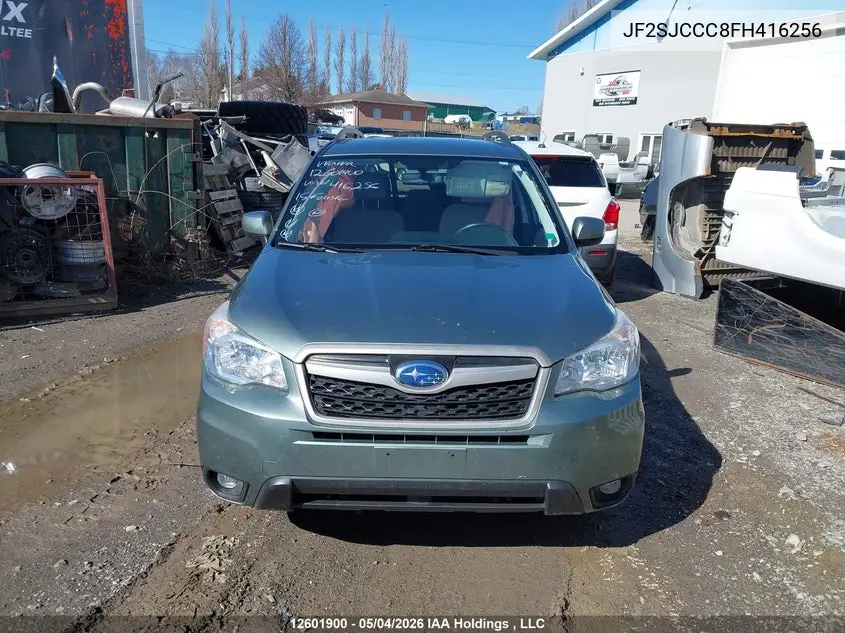 2015 Subaru Forester 2.5I Convenience Package VIN: JF2SJCCC8FH416256 Lot: 12601900x