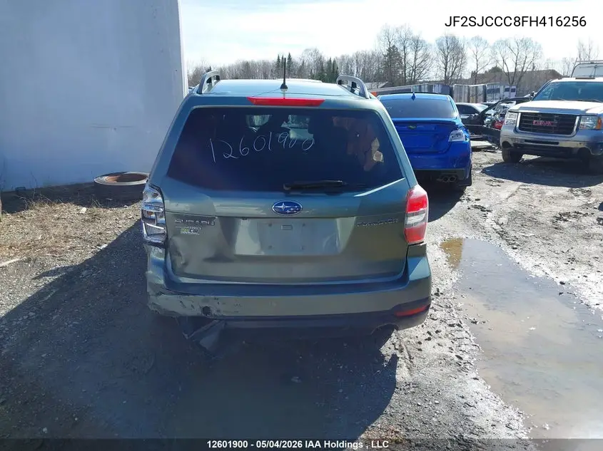 2015 Subaru Forester 2.5I Convenience Package VIN: JF2SJCCC8FH416256 Lot: 12601900x