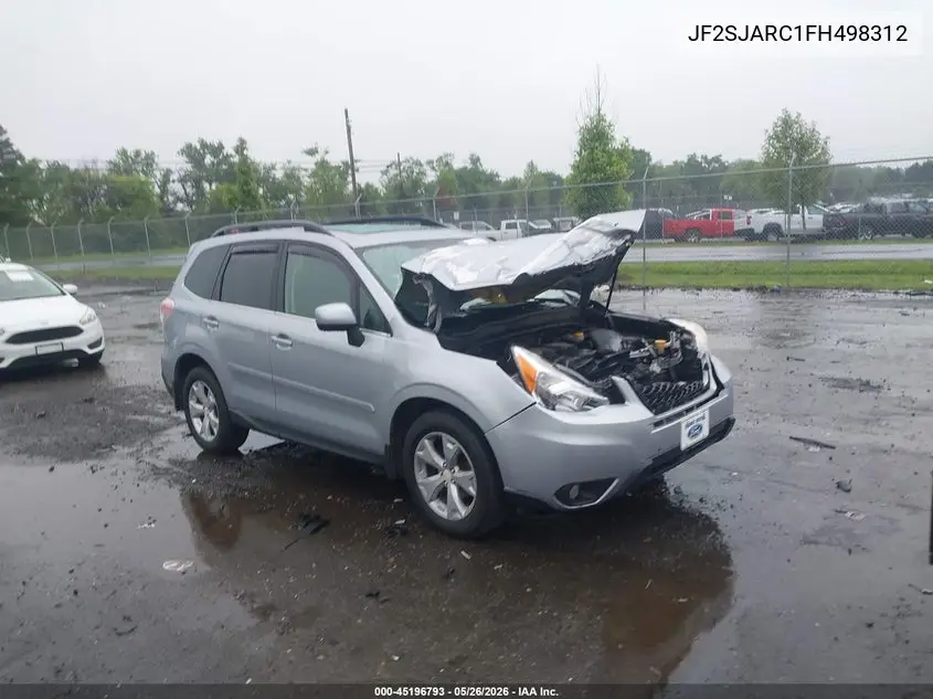 2015 Subaru Forester 2.5I Limited VIN: JF2SJARC1FH498312 Lot: 45196793