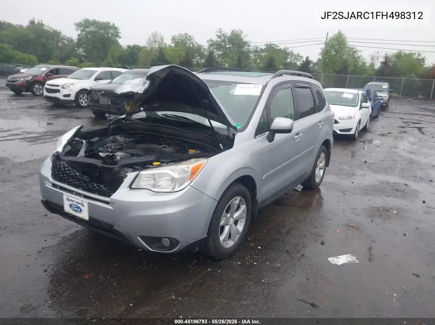 2015 Subaru Forester 2.5I Limited VIN: JF2SJARC1FH498312 Lot: 45196793