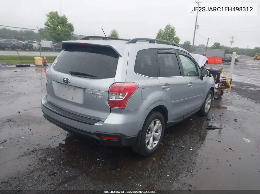 2015 Subaru Forester 2.5I Limited VIN: JF2SJARC1FH498312 Lot: 45196793