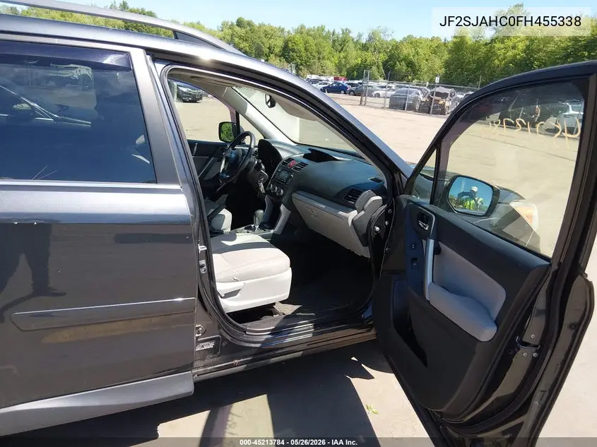 2015 Subaru Forester 2.5I Limited VIN: JF2SJAHC0FH455338 Lot: 45213784