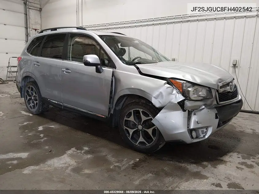 2015 Subaru Forester 2.0Xt Touring VIN: JF2SJGUC8FH402542 Lot: 45329568