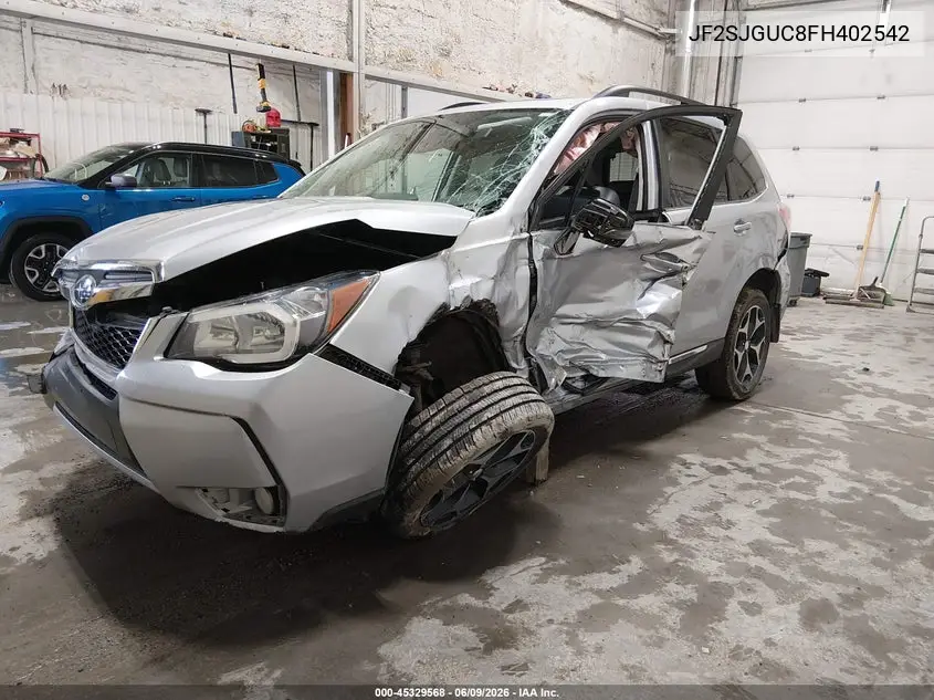 2015 Subaru Forester 2.0Xt Touring VIN: JF2SJGUC8FH402542 Lot: 45329568