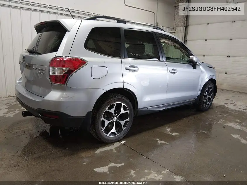 2015 Subaru Forester 2.0Xt Touring VIN: JF2SJGUC8FH402542 Lot: 45329568