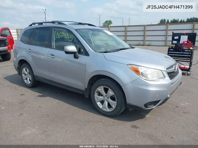 2015 Subaru Forester 2.5I Premium VIN: JF2SJADC4FH471399 Lot: 45628815