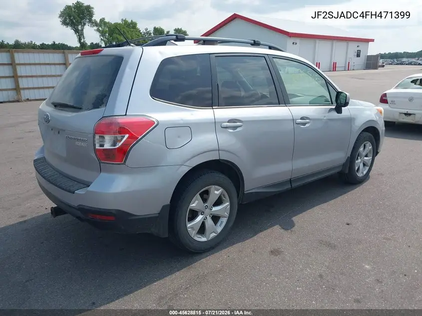 2015 Subaru Forester 2.5I Premium VIN: JF2SJADC4FH471399 Lot: 45628815