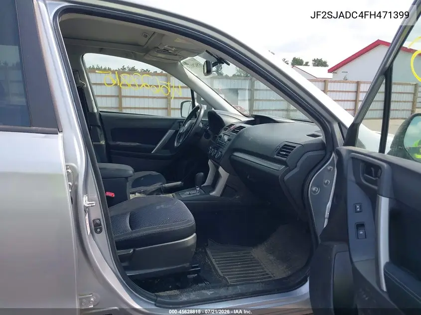 2015 Subaru Forester 2.5I Premium VIN: JF2SJADC4FH471399 Lot: 45628815