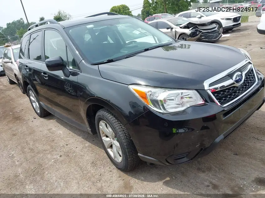 2015 Subaru Forester 2.5I Premium VIN: JF2SJADC2FH824917 Lot: 45658923