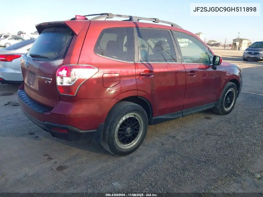 JF2SJGDC9GH511898 2016 Subaru Forester 2.0Xt Premium