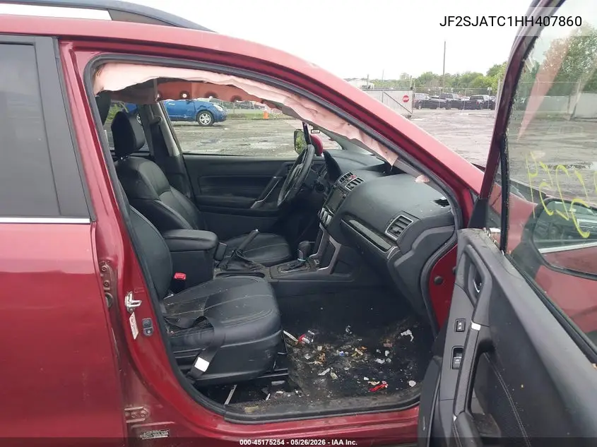 2017 Subaru Forester 2.5I Touring VIN: JF2SJATC1HH407860 Lot: 45175254